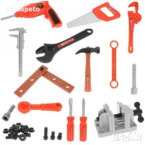 Работилница с куфар и бормашина, снимка 5 - Играчки за стая - 38771190