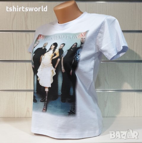 Нова дамска тениска на музикалната група Within Temptation, снимка 7 - Тениски - 37176433