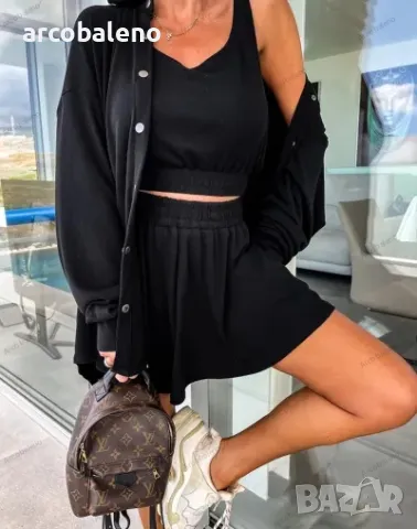 Дамски ежедневен ваканционен комплект от три части INS, 6цвята , снимка 11 - Комплекти - 49863393