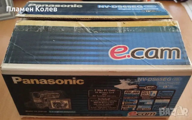 Panasonic NV-DS65EG miniDV видеокамера, снимка 6 - Камери - 56244706