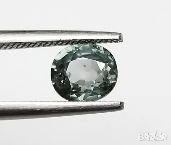 Рядък зелен сапфир с променящ се цвят - 1.10кт.! Сертифициран! Нов!, снимка 9 - Други - 50236823