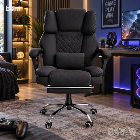 🎮 **ГЕЙМЪРСКИ СТОЛ – САМО 98€! 🔥**
🎮 **ГЕЙМЪРСКИ СТОЛ – САМО 98€! 🔥**

✅ Масажираща USB възглавн