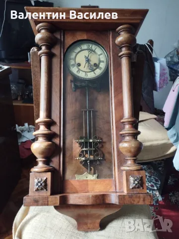 Немски стенен часовник Кинзле, снимка 2 - Антикварни и старинни предмети - 50206057