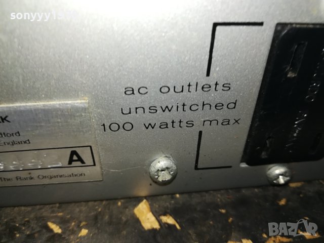 LEAK-MADE IN ENGLAND 2609231216LK, снимка 12 - Ресийвъри, усилватели, смесителни пултове - 42324839