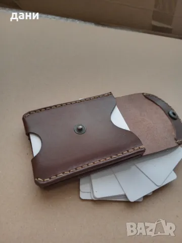 Картодържач - cardholder - 7 модела,от естествена кожа , снимка 7 - Други - 49508751