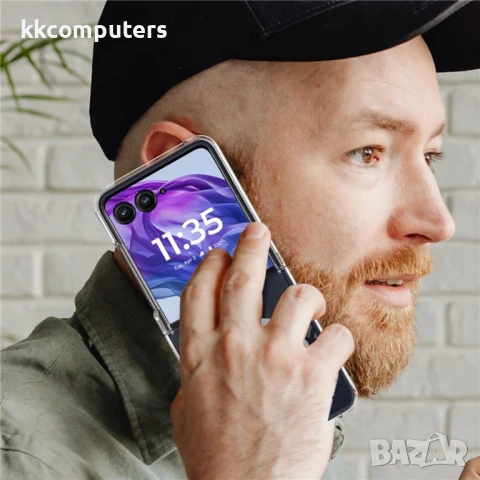 Motorola Razr 60 Ultra 5G Magnetic Case TPU+Acrylic / MagSafe Удароустойчив Калъф и Протектор, снимка 7 - Калъфи, кейсове - 50443297