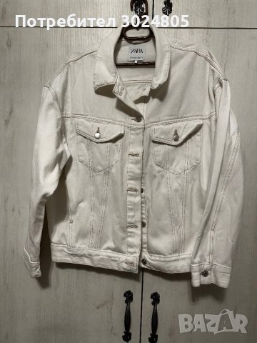 Дънково яке Zara, снимка 4 - Якета - 39831398