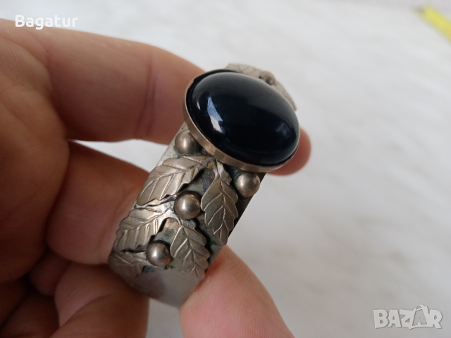 Етно гривна регулируема,флорални мотиви , снимка 7 - Антикварни и старинни предмети - 44781287