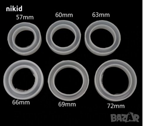Гладка гривна силиконов молд форма смола калъп за бижута изработка бижутерство