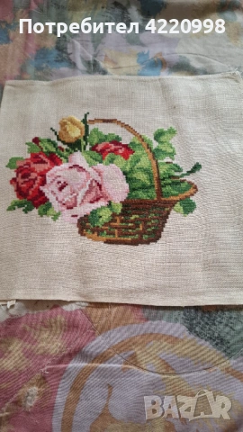 Продавам ръчно ушити гоблени DMC, снимка 4 - Декорация за дома - 53897391