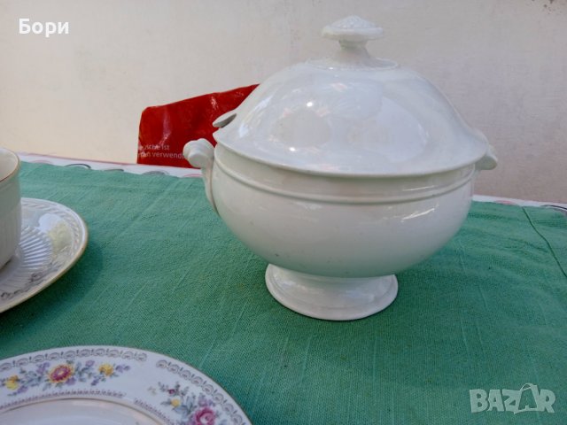 Порцелан супник и др S. C. RICHARD, снимка 2 - Чинии - 36803319