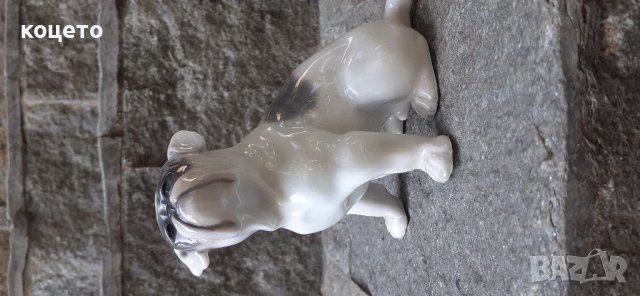 Порцелан royal copenhagen porcelain dog 1452/2802, снимка 2 - Антикварни и старинни предмети - 37643473