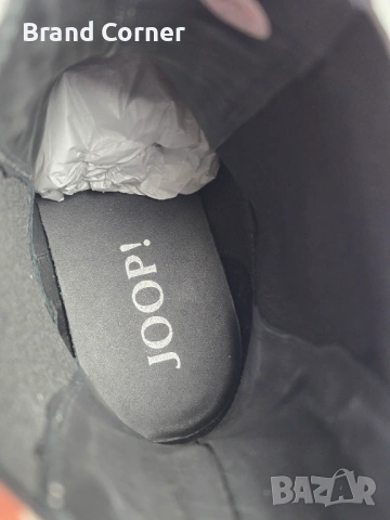 Оригинални боти JOOP! от естествен велур – сиви, размер 41, снимка 6 - Дамски боти - 54291070