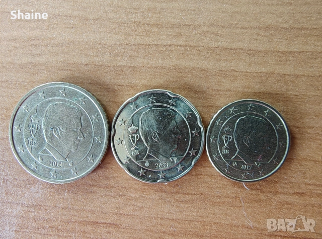 Сет евро монети Белгия 