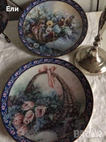 Колекционерски чинии на LENA LIU , снимка 3 - Чинии - 42846910