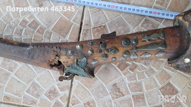 Пушка, кремъклийка, шишане, бойлия, фитилна пушка, снимка 3 - Антикварни и старинни предмети - 52866733