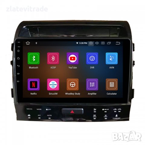 TOYOTA LAND CRUISER 2007-2015 ТИП 'А' 9'' Андроид НАВИГАЦИЯ