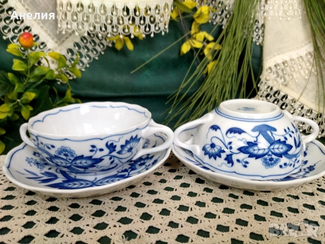 Син лук Hutschenreuther , снимка 4 - Чинии - 52056351