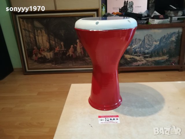 ЧЕРВЕНА ГОЛЯМА ТАРАМБУКА  0210211547, снимка 4 - Ударни инструменти - 34325906