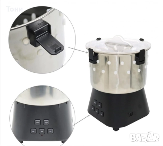 Машина за скубане на пъдпъдъци 12V, 220V 15W, снимка 12 - Други машини и части - 52568696