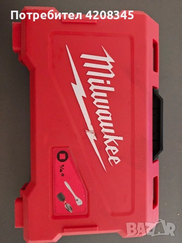 Комплект гедоре и отвертка Milwaukee 