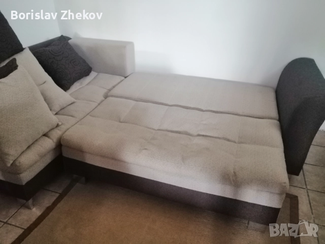 Ъглов диван / легло с ракла, снимка 4 - Дивани и мека мебел - 51705521