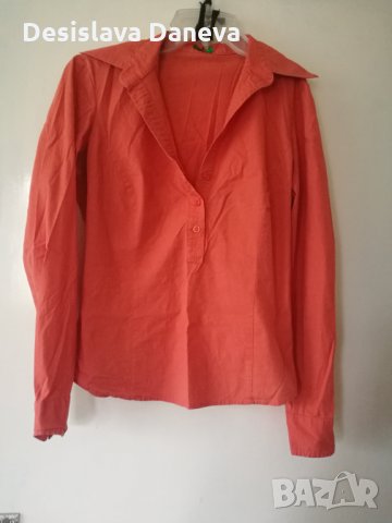 Запазени маркови дамски ризи - Zara Basic, H&M, United Colors of Benetton, снимка 1 - Ризи - 29432377
