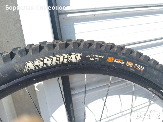 MTB,МТБ MAXXIS ASSECAI 29/2,50,tubeless,EXO+protection,maxx terra, снимка 7 - Велосипеди - 51643712