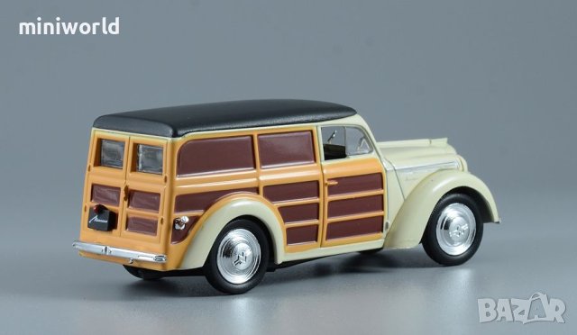 Москвич 400-422 1949 - мащаб 1:43 на DeAgostini моделът е нов в блистер, снимка 4 - Колекции - 42625938