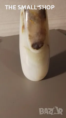 Ваза от естествен камък - мраморен оникс., снимка 3 - Вази - 48158287