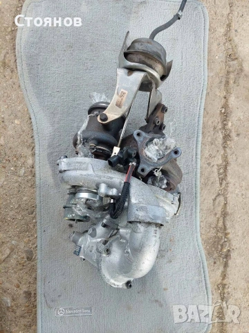 Двойно турбо от Mercedes W212 2.2 CDI 170hp M651, снимка 3 - Части - 53129973