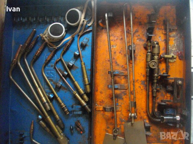 Оксиженен Резак Горелка Профи Немски Комплект 20 Части Горелки/Дюзи/Куфар-HORNING, снимка 5 - Други инструменти - 39842485