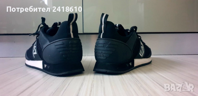 Emporio Armani EA7 Sneakers Mens Size 44 2/3 /28.6см US 10.5 UK 10 ОРИГИНАЛ! Мъжки Спортно - елегант, снимка 12 - Кецове - 52672864