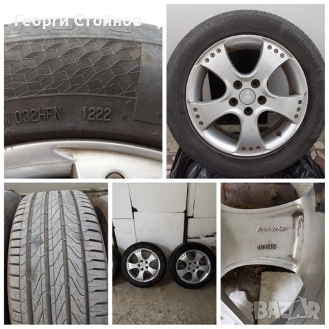 Гуми летни с алуминиеви джанти Irmscher - Continental UltraContact 205 55 16 V DOT 1222 