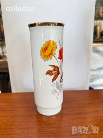 Баварска порцеланова ваза Creidlitz. №7756, снимка 3 - Антикварни и старинни предмети - 52822043