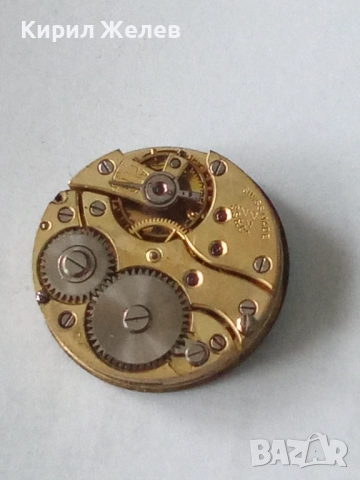 Механизъм с циферблат от стар ръчен часовник 51408, снимка 3 - Мъжки - 52260719
