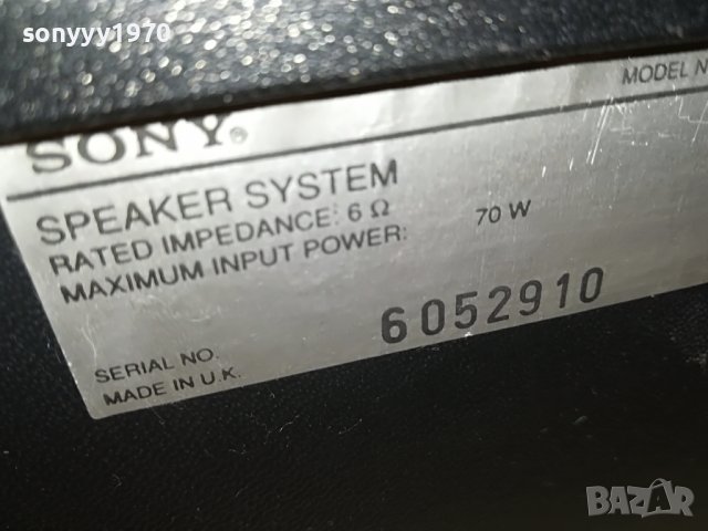 поръчани-SONY SPEAKER SYSTEM-ENGLAND 0405221134, снимка 18 - Тонколони - 36653977
