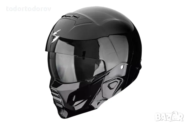 Мото каска за мотор SCORPION EXO COMBAT 2 Black Gloss 199.90 €