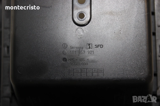 Централни розетки въздуховод VW Touran (2003-2010г.) панел въздуховоди 1T1857921 / 1T1 857 921, снимка 5 - Части - 52798062