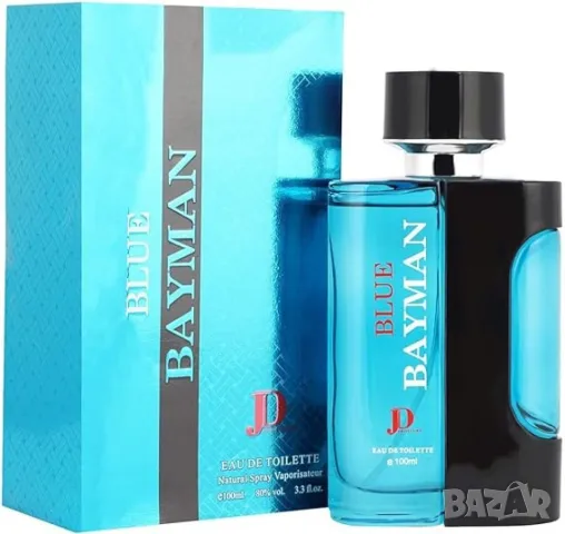 BLUE BAYMAN Eau De Toilette for Men 100ml. ? Открийте синята безкрайност: Blue Bayman ви въвежда в м, снимка 13 - Мъжки парфюми - 48986994