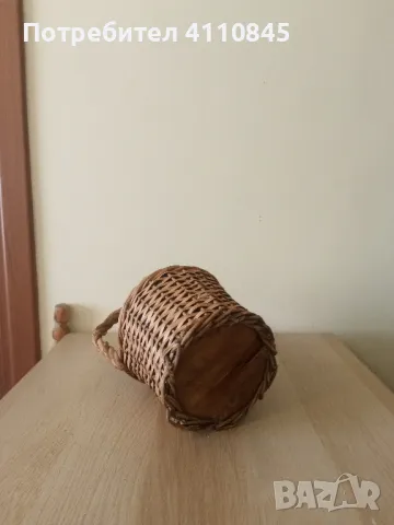 Плетена дамаджана 3л., снимка 2 - Декорация за дома - 49109549