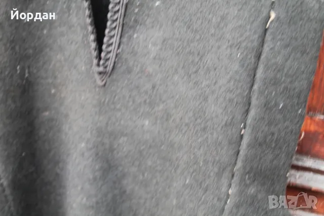 Черен вълнен сукман , снимка 4 - Антикварни и старинни предмети - 50404169