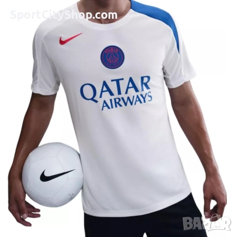 Мъжка тениска Nike Paris Saint-Germain Strike Third Total 90 HM3345-101, снимка 2 - Тениски - 51844153