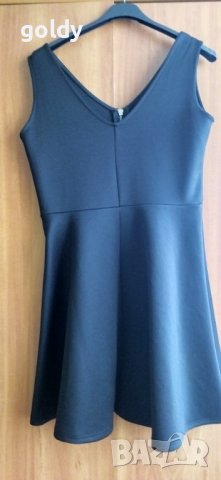 Дамска елегантна черна рокля , снимка 2 - Рокли - 40535425