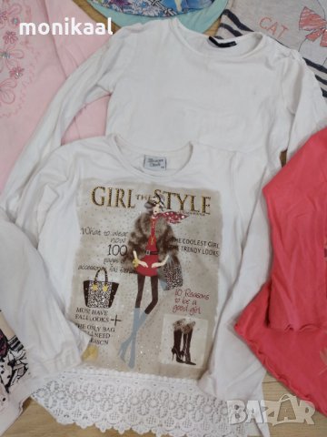 3-блузи за 4-5г, снимка 2 - Детски Блузи и туники - 34943184