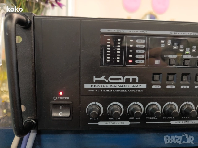 Усилвател професионален KAM KKA400 karaoke 