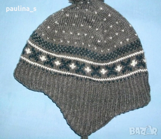 Три различни броя / Топла пухкава ушанка с поларена подплата , снимка 7 - Шапки - 35511933