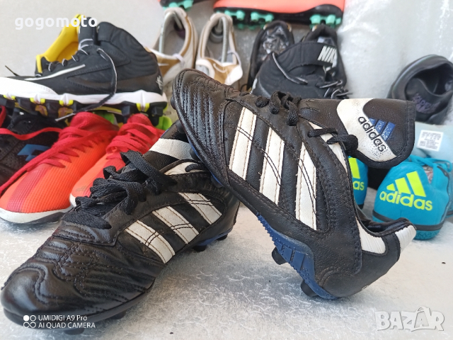 КАТО НОВИ детски бутонки adidas® original classic, футболни обувки, калеври 32 - 33, снимка 5 - Детски маратонки - 44602514