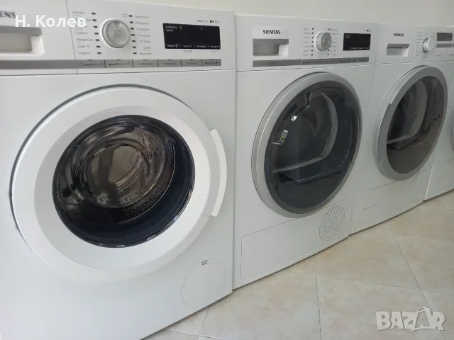 Комплект пералня и сушилня Siemens iQ700 A+++