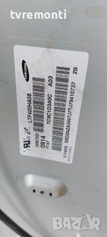 Платка POWER SUPPLY BN44-00264C H40F1_9HS for, Samsung LE40B541P7W, снимка 3 - Части и Платки - 37682134